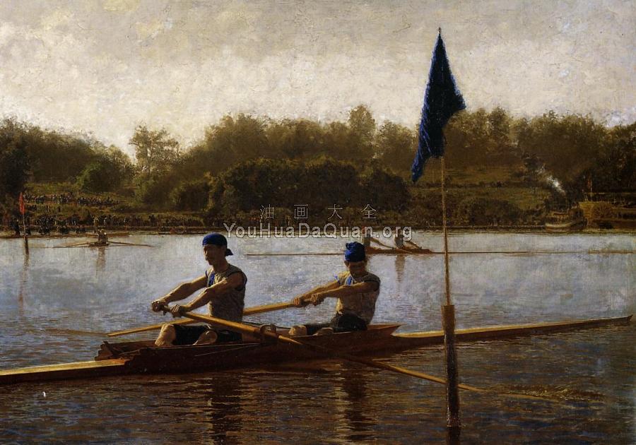 The Biglin Brothers Turning the Stake Boat - 托马斯·伊肯斯